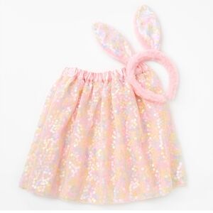 Bunny Princess Tutu & Ears  DRESS-UP & HALLOWEEN COSTUME SET 3+ Yrs. BNWT SO